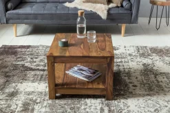 Sarahrose Soffbord 60 cm med Förvaring Hylla