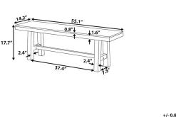 Scania Trädgårdsbänk 140 cm