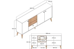Scone Konsollbord 180 cm