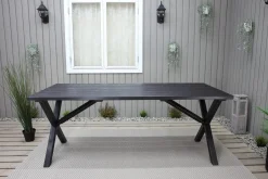 Scottsdale Matbord Utomhus 190 cm Svart