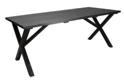 Scottsdale Matbord Utomhus 190 cm Svart