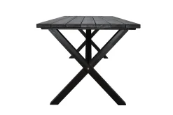 Scottsdale Matbord Utomhus 190 cm Svart