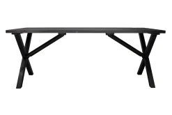 Scottsdale Matbord Utomhus 190 cm Svart