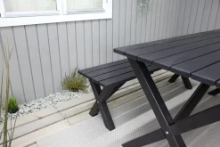 Scottsdale Matbord Utomhus 190 cm Svart