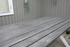 Scottsdale Matbord Utomhus 150 cm Grå/Vit