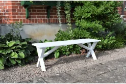 Scottsdale Sittbänk 140 cm Vit
