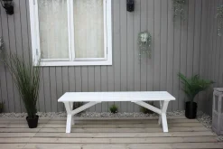 Scottsdale Sittbänk 140 cm Vit