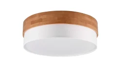 Seasons Plafond 50 cm E14 vit/ trä