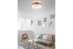 Seasons Plafond 50 cm E14 vit/ trä