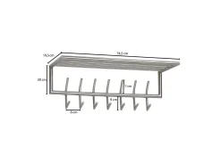 Seddik Klädkrok 75 cm