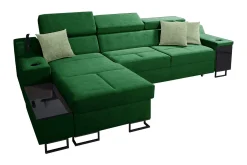 Seginus Bäddsoffa m. Divan Förvaring 3-sits 226x127