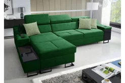 Seginus Bäddsoffa m. Divan Förvaring 3-sits 226x127