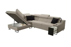Seginus Bäddsoffa m. Schäslong 3-sits 210x127