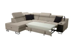 Seginus Bäddsoffa m. Schäslong 3-sits 210x127