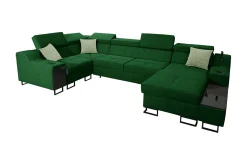 Seginus Hörnbäddsoffa m. Divan 5-sits 268x127