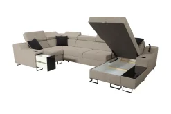 Seginus Hörnbäddsoffa m. Divan 5-sits 268x127