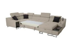 Seginus Hörnbäddsoffa m. Divan 5-sits 268x127