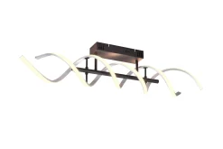 Sequence LED Plafond borstad aluminium/ mattsvart