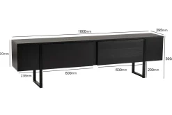 Serenity Tv-bänk 180x30 cm
