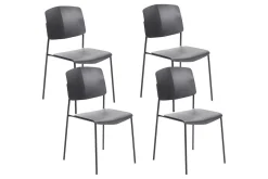 Set med 4 matstolar Astoria