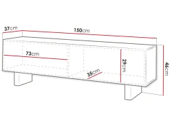 Seylar Tv-Bänk 150 cm
