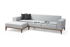 Shallo Bäddsoffa med Divan Vänster