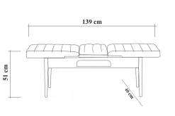 Shundrea Matgrupp 4 delar 75 cm