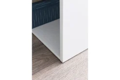Shuping Skrivbord 120 cm med Förvaring Hyllor