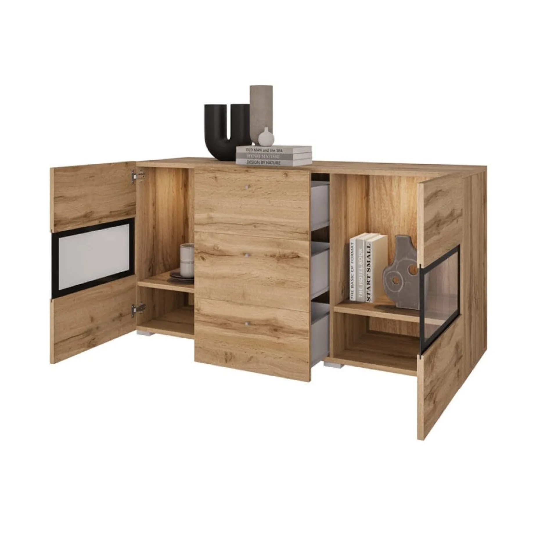 Sideboard Baros 2 Dörrar med 3 Lådor