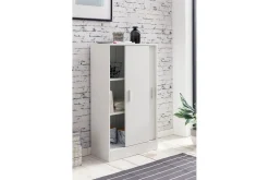Sideboard Wohnling Melaminbelagd MDF-skjutdörrar Modern