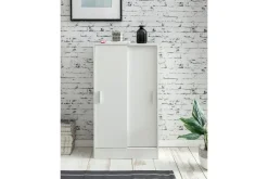 Sideboard Wohnling Melaminbelagd MDF-skjutdörrar Modern