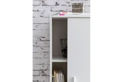Sideboard Wohnling Melaminbelagd MDF-skjutdörrar Modern