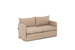 2-sits bäddsoffa Rubby (128 x 70 x 66 cm) Beige