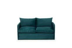 2-sits bäddsoffa Rubby (148 x 70 x 66 cm) Petrolgrön