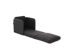 1-sits bäddsoffa Rubby Mörkgrå