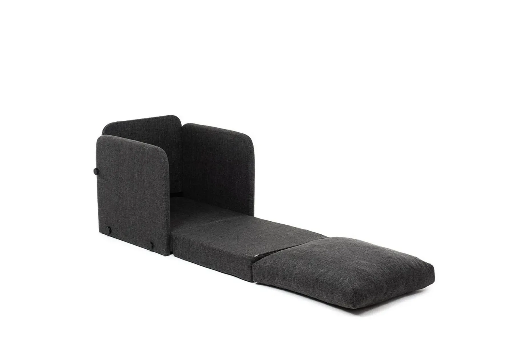 1-sits bäddsoffa Rubby Mörkgrå