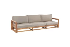 3-sitssoffa Timor Ljus trä/grått/beige, Ja