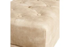 Sittbänk Roseville Beige/guld