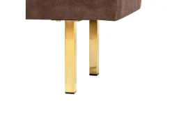 Sittbänk Roseville Mörkbrun/Guld