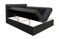 Skaftå Kontinentalsäng 120x200 Svart/Vit