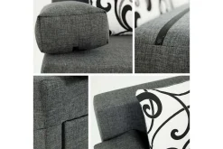 Skatteg Bäddsoffa med Sittpuff