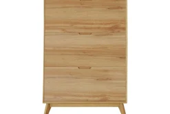 Skoförvaring Ezra 3 klaffar 89x24x125 cm, Wotan-ek
