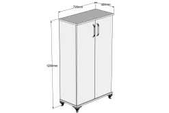 Skoskåp Bustatoun 72 cm