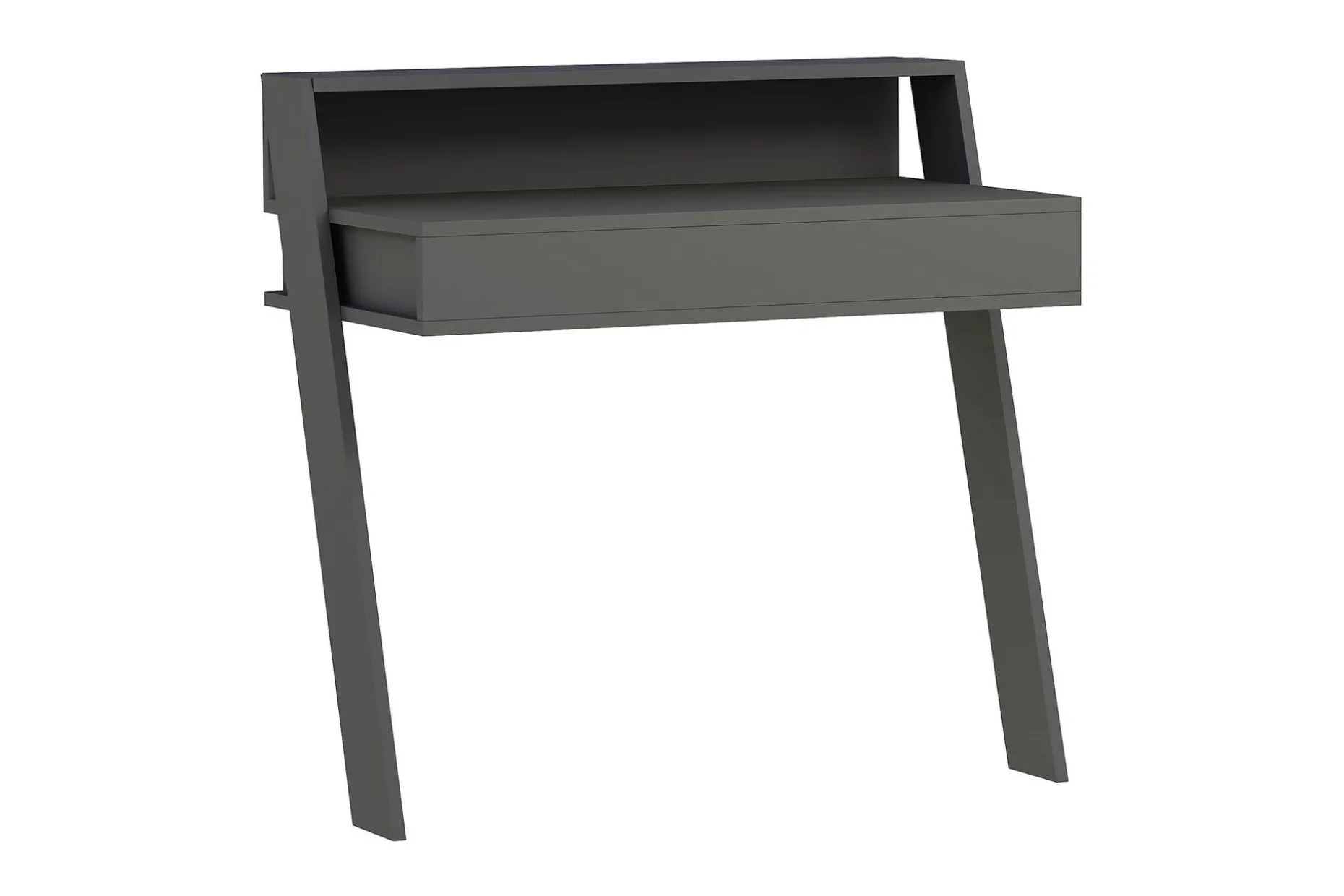 Skoved Skrivbord 94 cm med Förvaring Låda + Hylla