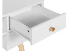 Skrivbord 110 x 55 cm vit LEVIN