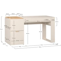 Skrivbord 4 You Fresh 140 cm
