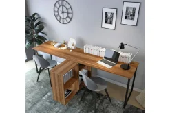 Skrivbord Lilya 240x72x240 cm