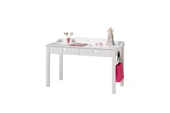 Skrivbord med bokhylla Amori Vit