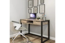 Skrivbord Shatz 115 cm med Förvaring Lådor + Hylla