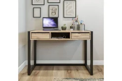 Skrivbord Shatz 115 cm med Förvaring Lådor + Hylla